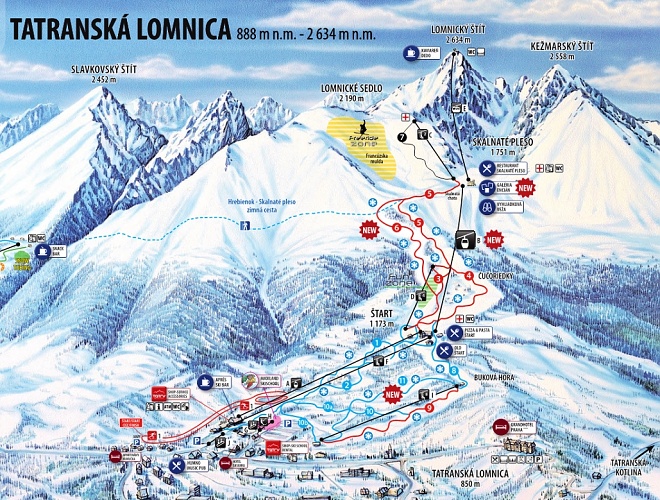 Lyžiarske stredisko Tatranská Lomnica